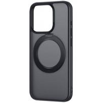 360 iphone deklas - Baseus "SkyRing 360 Case + Tempered Glass iPhone 15" Black - 1 nuotrauka