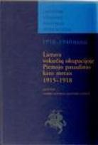 Lietuva vokiečių okupacijoje Pirmojo pasaulinio karo metais 1915-1918