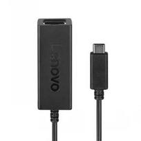 usb c adapteris to ethernet - Lenovo USB Type-C To Ethernet Adapter Black - 2 nuotrauka