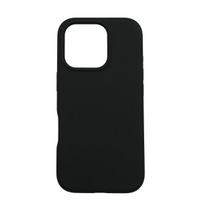 Riff "Slim silicone back case for iPhone 16 Pro" Black