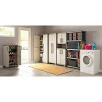 lauko spintai - Lauko spintelė Allibert Excellence XL Low, smėlio spalvos - 3 nuotrauka