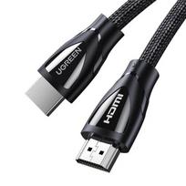 hdmi 2.1 kabelis - Kabelis Ugreen HDMI 2.1, 8K 60 Hz / 4K 120 Hz 3D 48 Gbps HDR VRR QMS ALLM eARC QFT, 2 m, pilkas (HD135 70321) - 9 nuotrauka