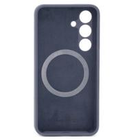 magsafe deklas samsung s24 - Evelatus "Premium Soft Touch Magsafe Case Galaxy S24" Midnight Blue - 2 nuotrauka