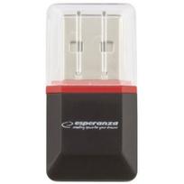 korteliu skaitytuvas microsd - Esperanza EA134K MicroSD PenDrive - 10 nuotrauka