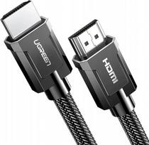 hdmi 2.1 kabelis - Kabelis Ugreen HDMI 2.1, 8K 60 Hz / 4K 120 Hz 3D 48 Gbps HDR VRR QMS ALLM eARC QFT, 2 m, pilkas (HD135 70321) - 11 nuotrauka