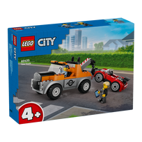 automobilio konstruktorius - LEGO City Vilkikas ir sportinio automobilio remontas 60435 - 5 nuotrauka