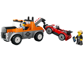 automobilio konstruktorius - LEGO City Vilkikas ir sportinio automobilio remontas 60435 - 6 nuotrauka