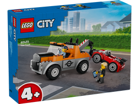 automobilio konstruktorius - LEGO City Vilkikas ir sportinio automobilio remontas 60435 - 11 nuotrauka