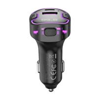 fm bluetooth transmitter - XO FM transmitter + charger BCC12 BT MP3, black - 3 nuotrauka