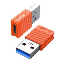 type a laidas - USB-C į USB 3.0 adapteris, Mcdodo OT-6550 (oranžinė) - 3 nuotrauka