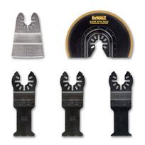 daugiafunkcinis irankis dewalt - DeWalt daugiafunkcinio įrankio priedai DT20715-QZ, 5 vnt. - 3 nuotrauka