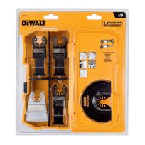 daugiafunkcinis irankis dewalt - DeWalt daugiafunkcinio įrankio priedai DT20715-QZ, 5 vnt. - 11 nuotrauka