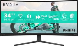 180hz monitorius - Philips Evnia 34M2C3500L/00 - 1 nuotrauka