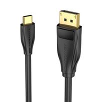 displayport 1.4 kabelis - Vention CGYBH, USB-C - DisplayPort, 2 m - 2 nuotrauka