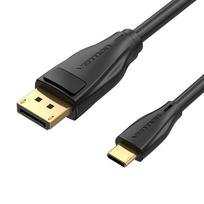 displayport 1.4 kabelis - Vention CGYBH, USB-C - DisplayPort, 2 m - 3 nuotrauka