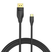 displayport 1.4 kabelis - Vention CGYBH, USB-C - DisplayPort, 2 m - 4 nuotrauka