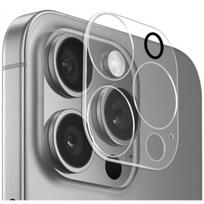 iphone 16 apsauginis stiklas - PURO "Camera Tempered Glass iPhone 16 Pro/ 16 Pro Max" Camera Island - 1 nuotrauka