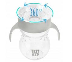 360 -  AKUKU neišsiliejanti gertuvė 360° su dviem rankenėlėmis, 270 ml - 4 nuotrauka
