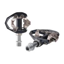 aliuminiai pedalai mtb - Pedalas Shimano PD-ES600 SPD EPDES600, aliuminis, sidabro/juoda, 2 vnt. - 1 nuotrauka