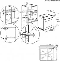 imontuojama orkaite electrolux 600 - Electrolux EOD6P77WZ - 2 nuotrauka