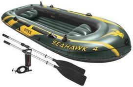 intex baidare - INTEX Seahawk 4 Green (Žalia) - 1 nuotrauka