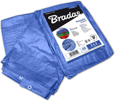 Sustiprintas tentas Bradas Mėlyna, 4 x 8 m, 60 g/m²