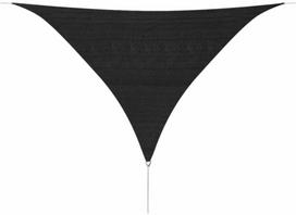trikampis tentas - Tentas, HDPE, Trikampis, 5x5 m, Antracito Spalvos - 1 nuotrauka