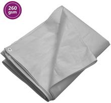 Tentas, pilkos spalvos, 2x3m, 260g/m²