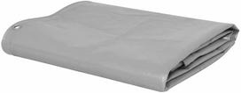 tentas 650g - Tentas, pilkos spalvos, 4x7m, 650g/m² - 1 nuotrauka