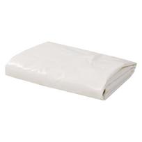 Tentas, baltas, 650 g/m², 2,5x5 m