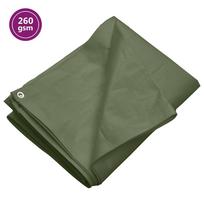 agrotekstile - Tentas, žalios spalvos, 4x6m, 260g/m², HDPE - 1 nuotrauka