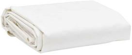 Tentas, baltos spalvos, 2,8m skersmens, 650g/m²