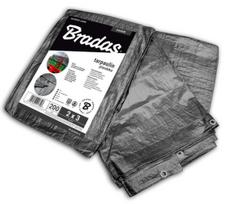 Sustiprintas tentas Bradas, pilkas, 15 m x 10 m