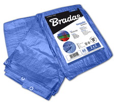 Sustiprintas tentas Bradas, mėlynas, 12 m x 10 m