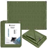 tentas 6x8 - Tentas Springos GA2126, žalias, 8 m x 6 m - 1 nuotrauka