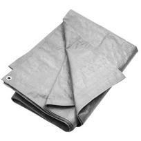 Pilkas tentas vidaXL, 3x3m, 180g/m², Hdpe