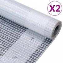 Leno baltas tentas 260 g/m² : Dydis - 2 x 15 m, Skaičius pakuotėje - 2