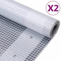 Leno baltas tentas 260 g/m² : Dydis - 3 x 2 m, Skaičius pakuotėje - 2