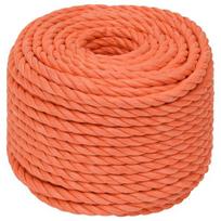 Oranžinė darbo virvė, 10mm, 25m