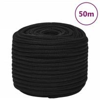 Darbo virvė, 12mm, juoda, 50m