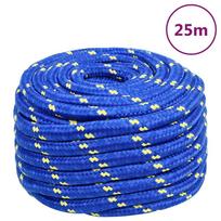 virve 20mm - Valties virvė, mėlynos spalvos, 20mm, 25m, polipropilenas - 1 nuotrauka