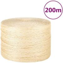 Virvė, 200m, 100% sizalis, 3mm