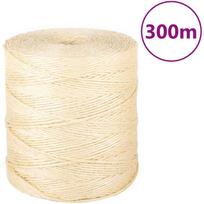 Virvė, 300m, 100% sizalis, 2mm