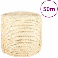 Virvė, 50m, 100% sizalis, 8mm