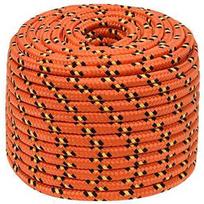Valties virvė, oranžinės spalvos, 14mm, 250m, polipropilenas