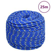 Valties virvė, mėlynos spalvos, 6mm, 25m, polipropilenas