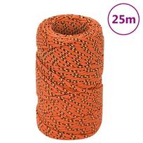 Valties virvė, oranžinės spalvos, 2mm, 25m, polipropilenas