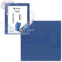 brezentas tentas - Tentas Springos GA2122, mėlynas, 3 m x 3 m - 2 nuotrauka