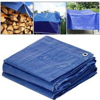 brezentas tentas - Tentas Springos GA2115, mėlynas, 8 m x 4 m - 2 nuotrauka