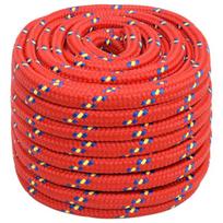 virve 20mm - Valties virvė, raudonos spalvos, 20mm, 25m, polipropilenas - 2 nuotrauka